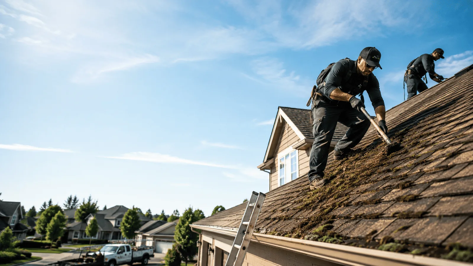 Roof Moss Removal in Portia, AR near me